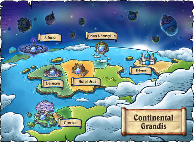Grandis Map